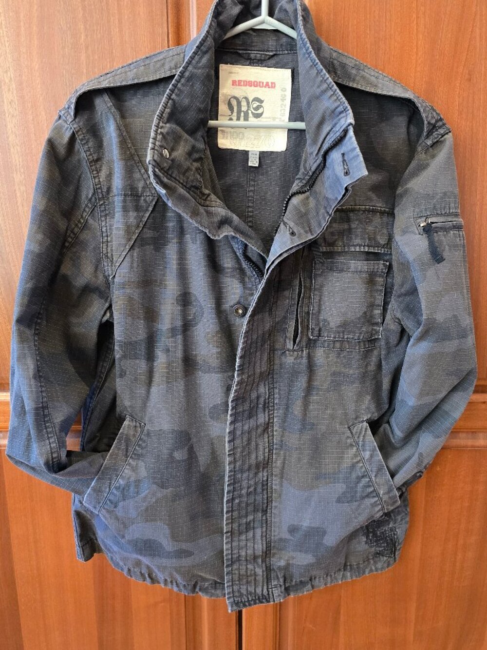 REDSQUAD camo jacket men medium